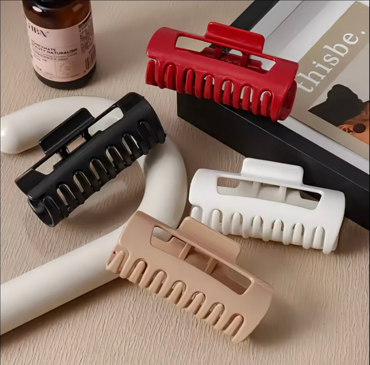 Zenya Clip | La primera pinza flexible en Europa - Negro