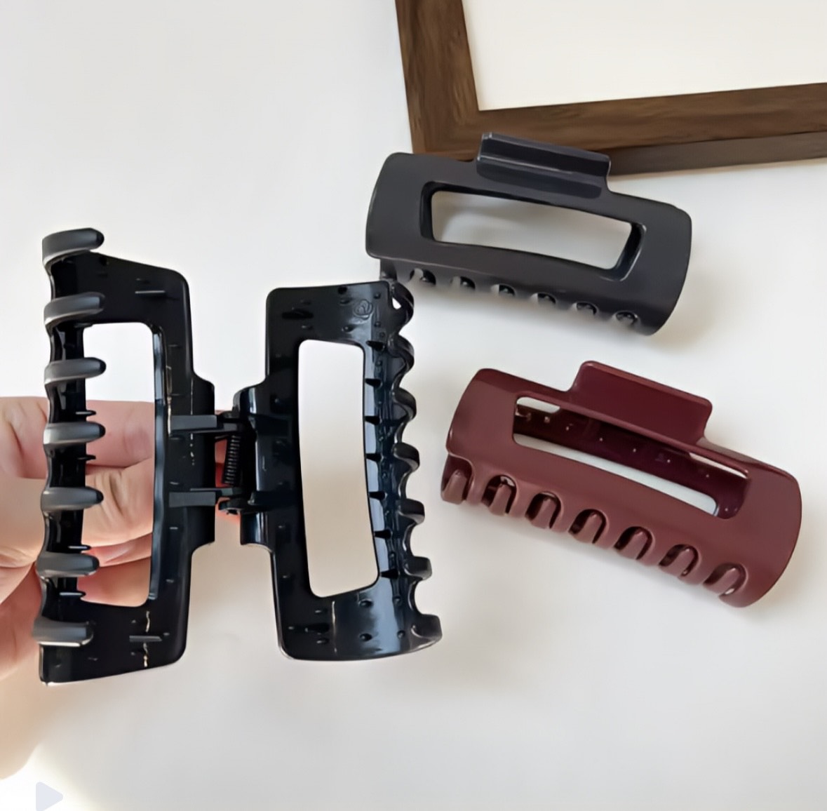 Zenya Clip | La primera pinza flexible en Europa - Negro